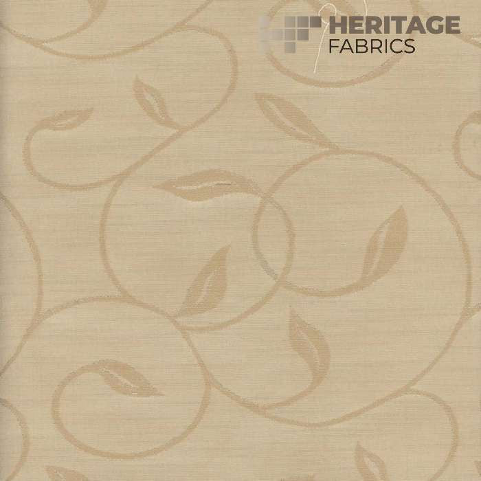 Regal Vine Burlap by Heritage Designer Fabric - 57% Cotton 43% Polyester Turkey Horizontal: 7.5" and Vertical: 12.5" 54" - Swanky Fabrics -