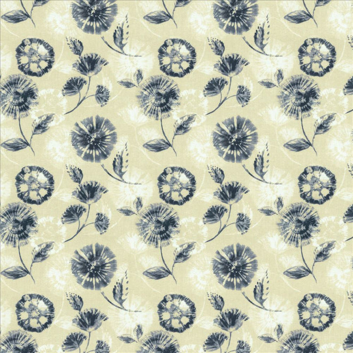 Renew Navy by Kasmir Designer Fabric 1454 100% Cotton
 INDIA 9,000 Wyzenbeek Double Rubs </p><p>Repeat: Horizontal: 13 4/8 inches and Vertical: 12 4/8 inches 54 - Swanky Fabrics -