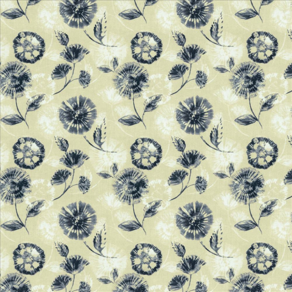 Renew Navy by Kasmir Designer Fabric See sample 100% Cotton
 INDIA 9,000 Wyzenbeek Double Rubs </p><p>Repeat: Horizontal: 13 4/8 inches and Vertical: 12 4/8 inches 54 - Swanky Fabrics -