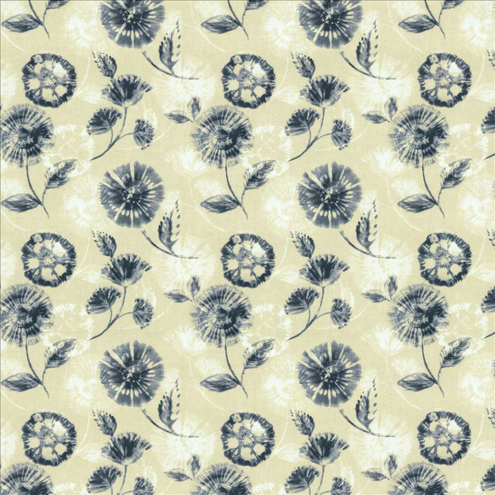 Renew Navy by Kasmir Designer Fabric 1454 100% Cotton
 INDIA </p><p>Repeat: Horizontal: 13 4/8 inches and Vertical: 12 4/8 inches 54 - Swanky Fabrics -