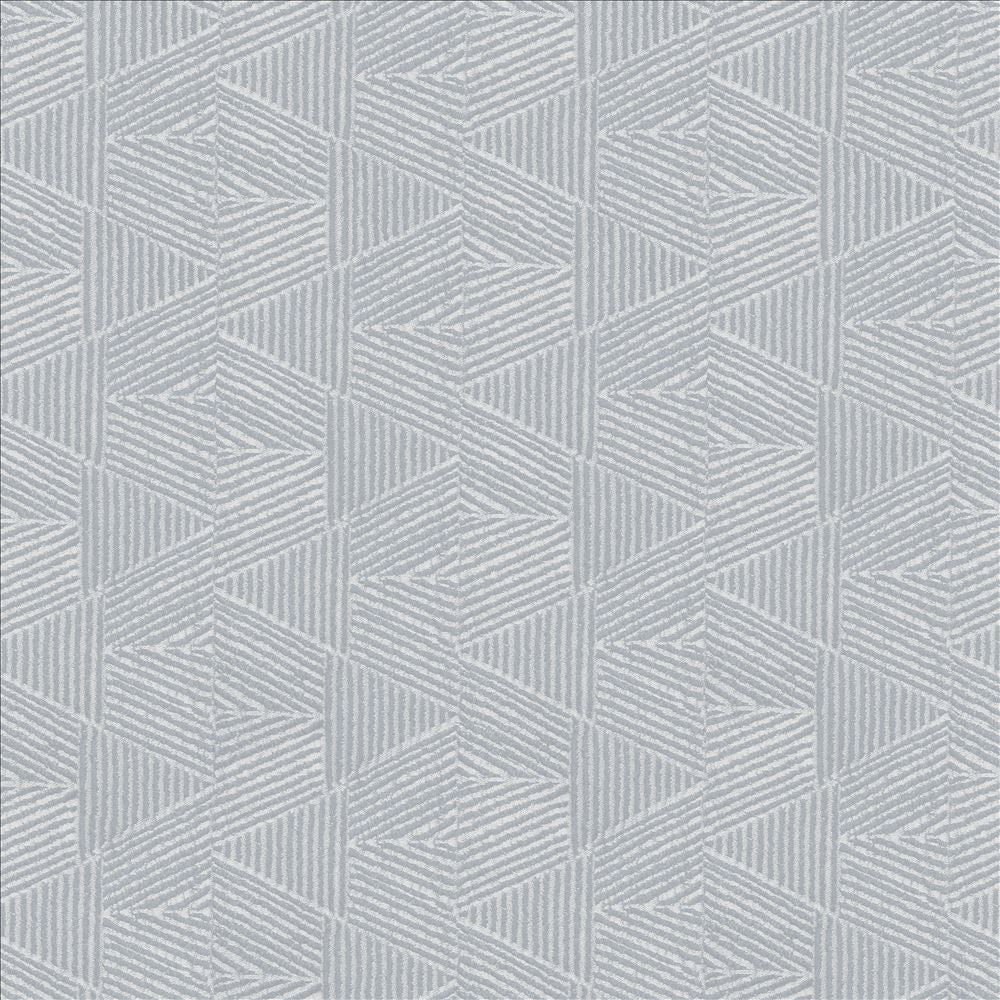 Rhombus Pewter by Kasmir Designer Fabric 5119 100% Polyester
 INDIA </p><p>Repeat: Horizontal: 9 2/8 inches and Vertical: 4 6/8 inches 55 - Swanky Fabrics -