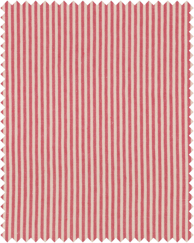 Mind The Gap Fabric RHUBARB STRIPE Heavy Linen (FB00054) | FB00054 | TRANSYLVANIAN ROOTS | Red, White | Fabric Carolina | https://www.fabriccarolina.com/