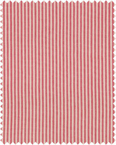 Mind the Gap Fabric Mind The Gap   RHUBARB STRIPE Heavy Linen (FB00054)