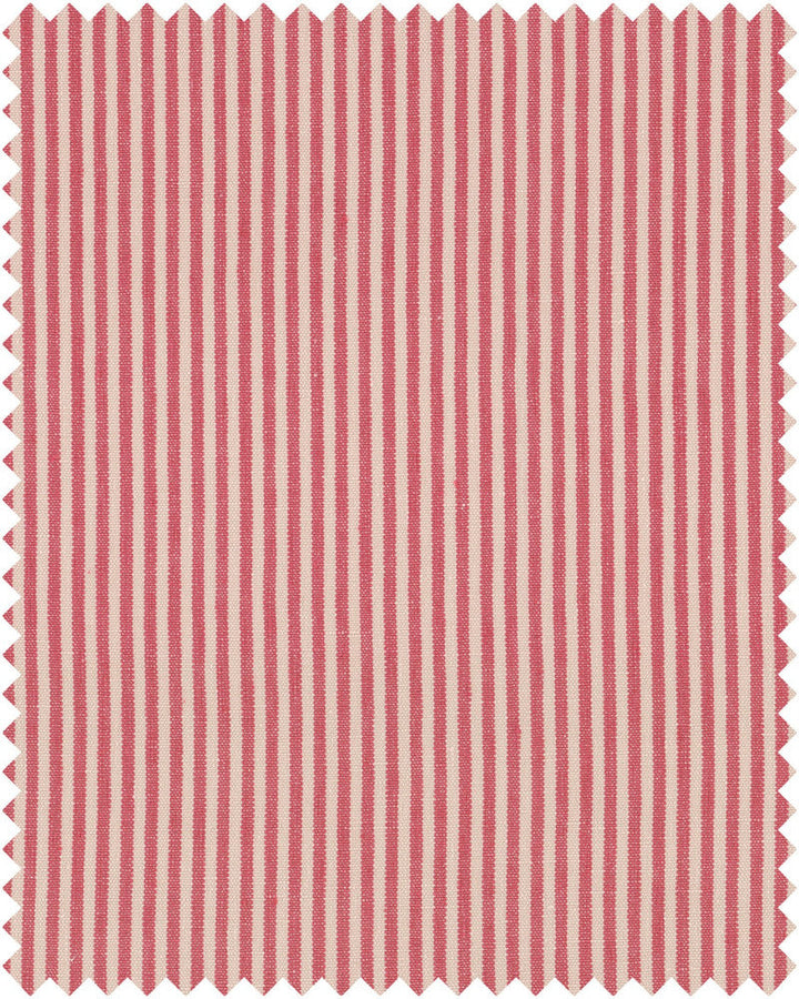 Rhubarb Stripe Heavy Linen by Mind the Gap Designer Fabric TRANSYLVANIAN ROOTS 100% Linen Made in Turkey W 150cm x L 50cm / W 59in x L 19.6in 59.05in - Swanky Fabrics -