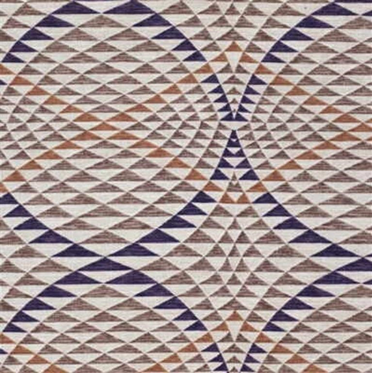 RIDOLGI.610 by Kravet Basics Designer Fabric Alexandra Champalimaud Polyester Fr 100% USA Medium Horizontal: 9 inches and Vertical: 9 inches 54 inches - Swanky Fabrics -
