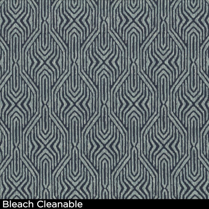 Riker Cobalt by Kasmir Designer Fabric 1463 98% Olefin
2% Polyester
 USA 51,000 Wyzenbeek Double Rubs </p><p>Repeat: Horizontal: 9 inches and Vertical: 14 2/8 inches 56 - Swanky Fabrics -