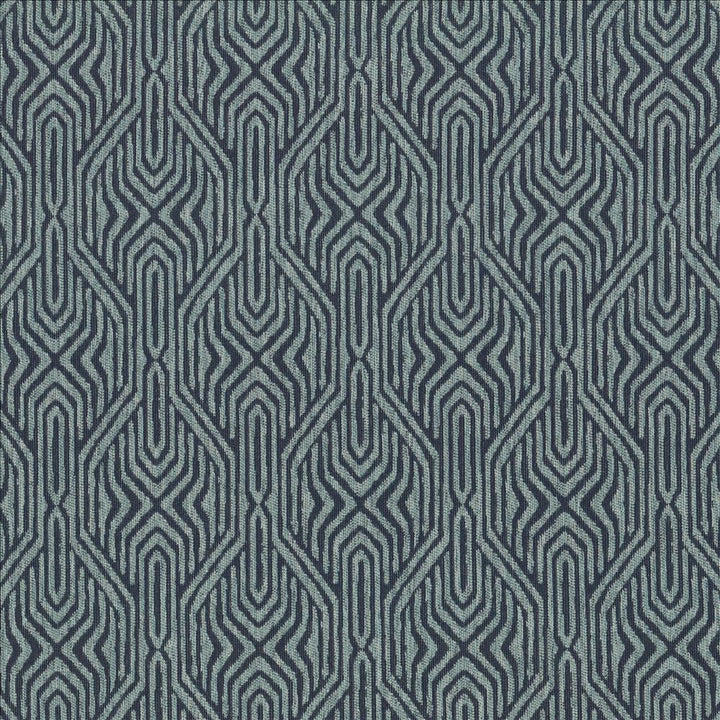 Riker Cobalt by Kasmir Designer Fabric See sample 98% Olefin
2% Polyester
 USA 51,000 Wyzenbeek Double Rubs </p><p>Repeat: Horizontal: 9 inches and Vertical: 14 2/8 inches 56 - Swanky Fabrics -