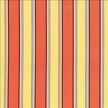 Robuchon Stripe Paprika by Kasmir Designer Fabric 5063 55% Cotton 45% Polyester SPAIN 20,000 Wyzenbeek Double Rubs H: 8 4/8 inches, V: N/A 54 - 56 - Swanky Fabrics - Kasmir