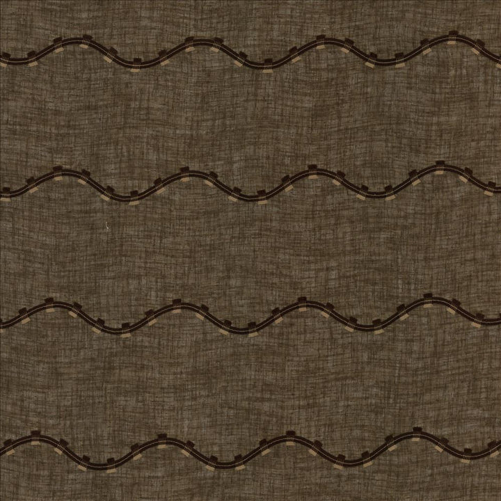 Rollercoaster Chocolate by Kasmir Designer Fabric 1444 100% Polyester
Embroidery
100% Polyester
 TURKEY </p><p>Repeat: Horizontal: 6 inches and Vertical: 6 inches 114 - 118 - Swanky Fabrics -