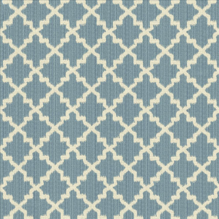 Roncador Bluebell by Kasmir Designer Fabric 5125 58% Cotton
42% Polyester
 TURKEY </p><p>Repeat: Horizontal: 2 7/8 inches and Vertical: 3 inches 54 - Swanky Fabrics -