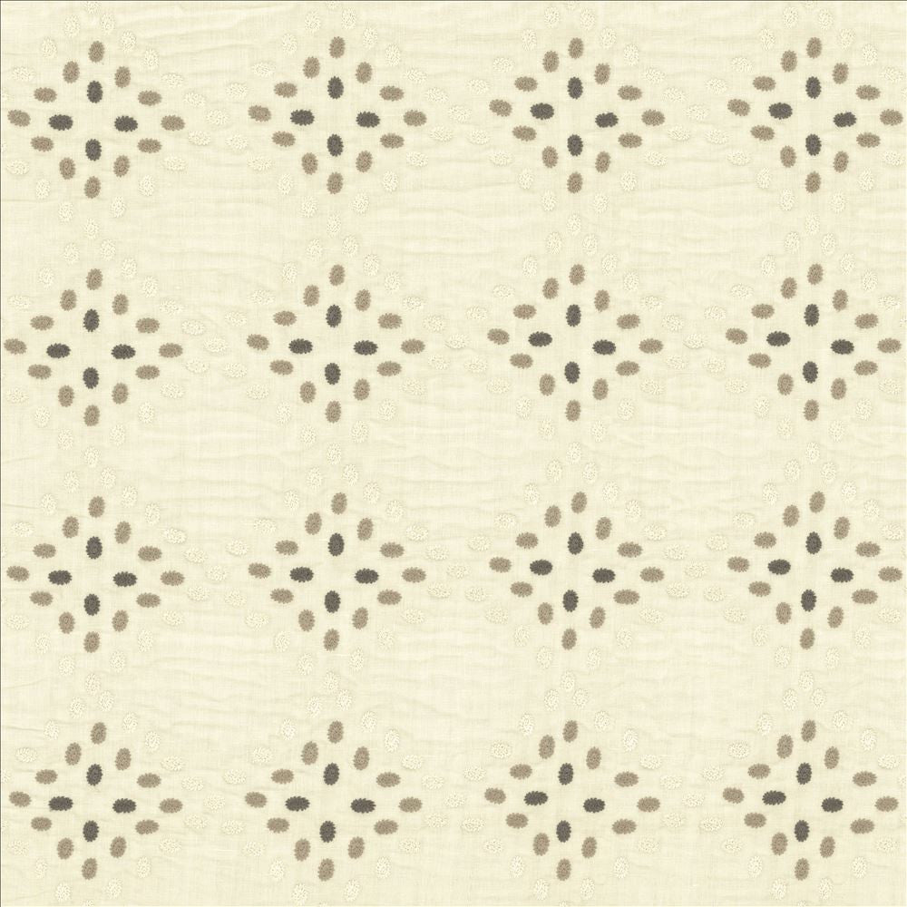 Roostica Fog by Kasmir Designer Fabric 1450 52% Linen
48% Cotton
 INDIA </p><p>Repeat: Horizontal: 7 4/8 inches and Vertical: 7 6/8 inches 52 - Swanky Fabrics -