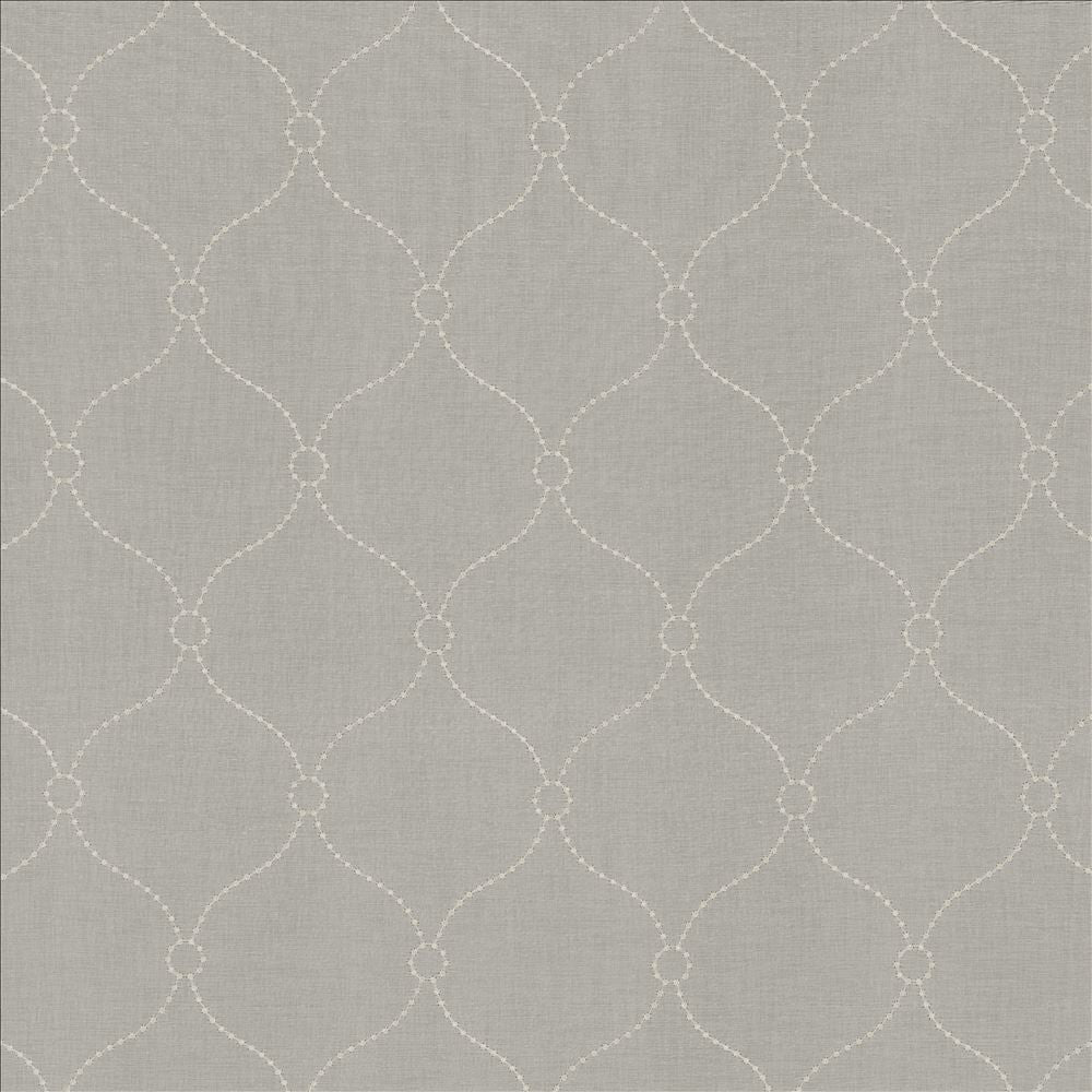 Rotunda Smoke by Kasmir Designer Fabric 5108 100% Polyester
 TURKEY </p><p>Repeat: Horizontal: 6 2/8 inches and Vertical: 8 2/8 inches 118 - 125 - Swanky Fabrics -