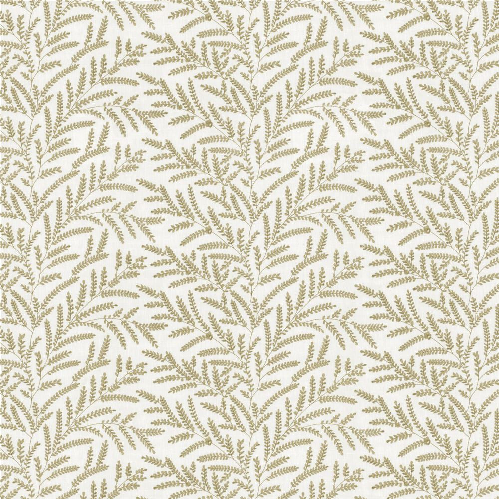 Rowan Leaf Patina  by Kasmir Designer Fabric 5156 52% Cotton
48% Polyester
 INDIA 30,000 Wyzenbeek Double Rubs Horizontal: 12 7/8 inches and Vertical: 6 2/8 inches 55  - Swanky Fabrics -