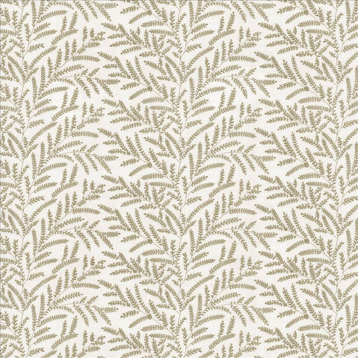 Rowan Leaf Patina by Kasmir Designer Fabric 5156 52% Cotton 48% Polyester INDIA 30,000 Wyzenbeek Double Rubs Horizontal: 12 7/8 inches and Vertical: 6 2/8 inches 55 - Swanky Fabrics -