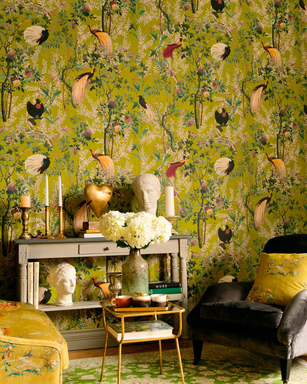 Royal Garden Green wallpaper by Mind the Gap (WP20465), view 2