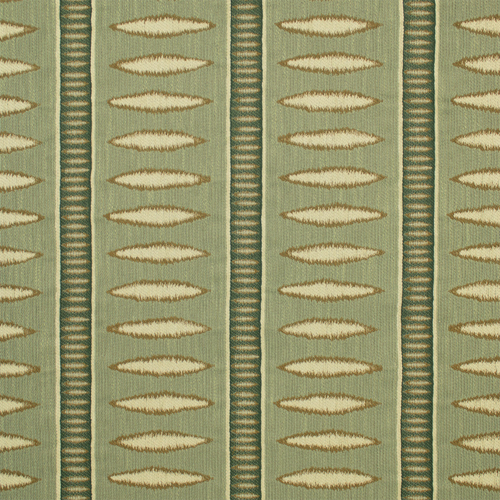 S6760 Jade by Greenhouse Designer Fabric - 54.87% Polyester, 45.13% Cotton USA 33000 14.5" H, 13.5" V 56" - Swanky Fabrics -