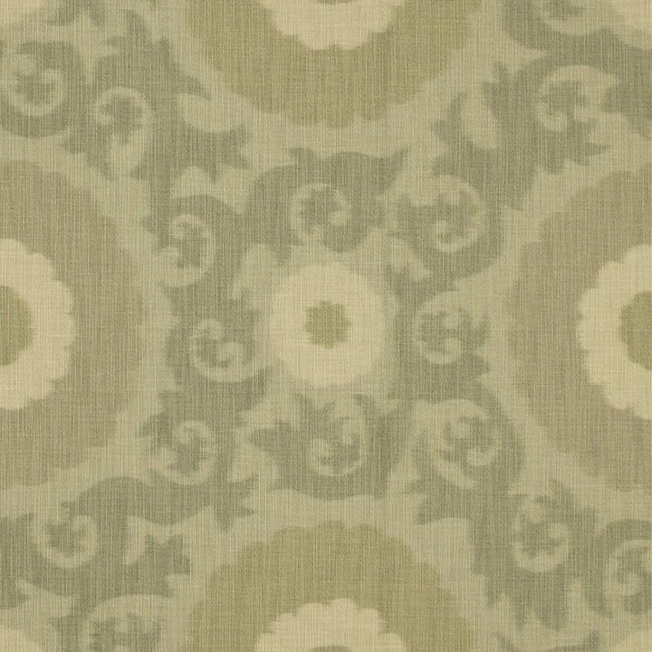 S7005 Sage by Greenhouse Designer Fabric - 75% Cotton, 25% Polyester India 51000 27" H, 27" V 54" - Swanky Fabrics -
