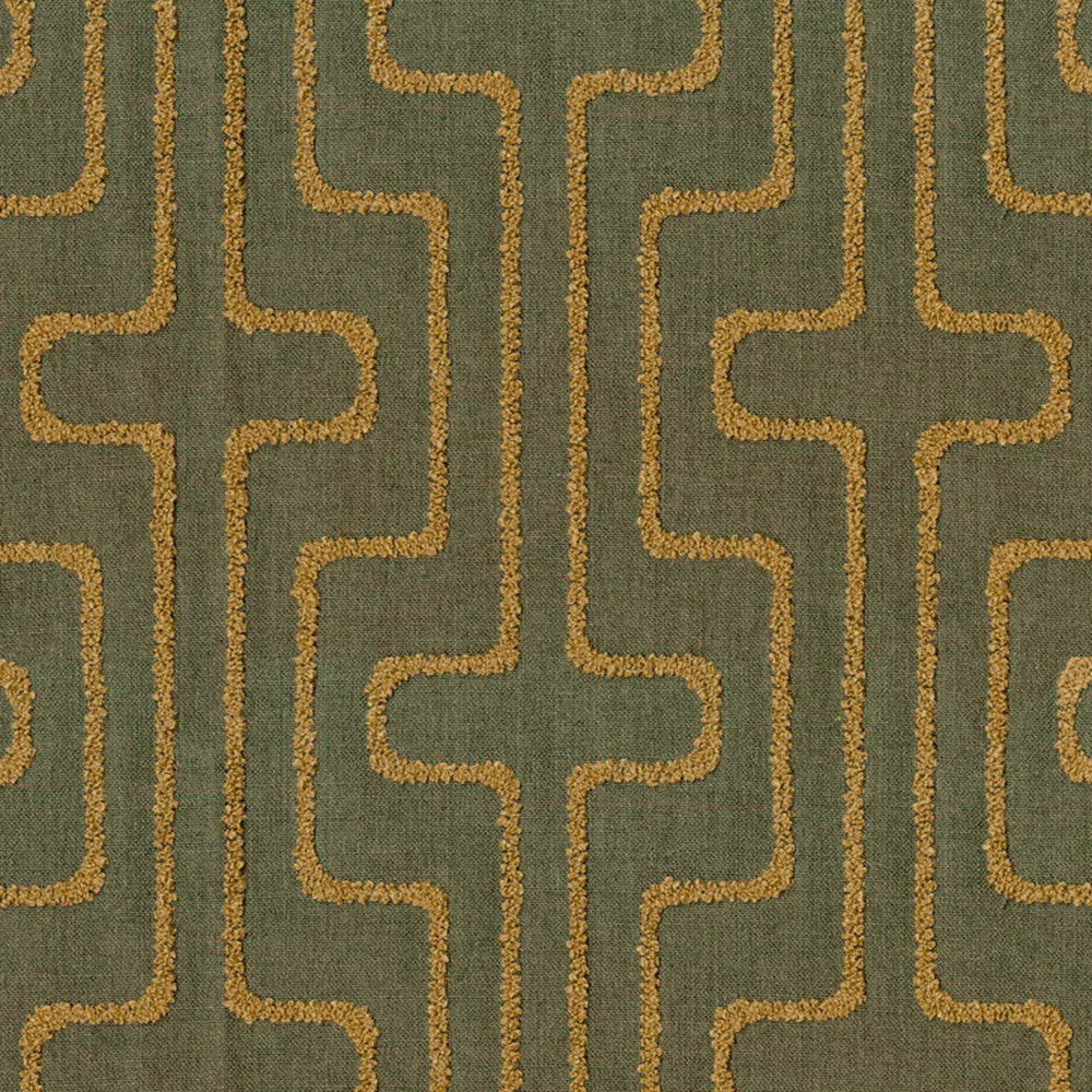 S7021 Juniper by Greenhouse Designer Fabric - 100% Polyester India 55000 9" H, 8.75" V 53" - Swanky Fabrics -