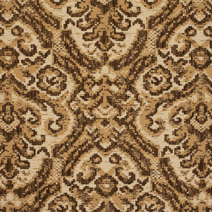 S7025 Nutmeg by Greenhouse Designer Fabric - 66.02% Polyester, 24.88% Cotton, 6.83% Pre-Crcotn, 2.27% Pcr Polyester USA 33000 27.25" H, 20.75" V 54" - Swanky Fabrics -