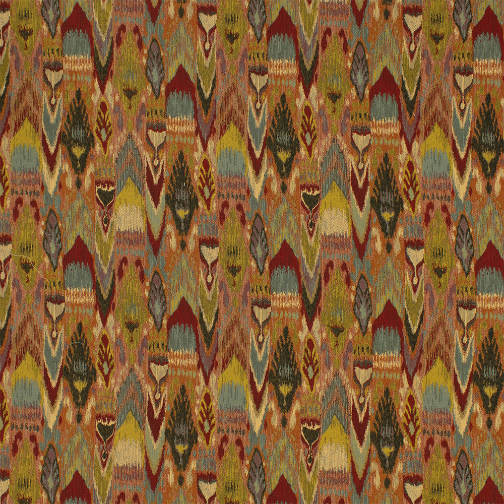 S7056 Adobe by Greenhouse Designer Fabric - 100% Polyester China 60000 12.9" H, 14.5" V 55" - Swanky Fabrics -