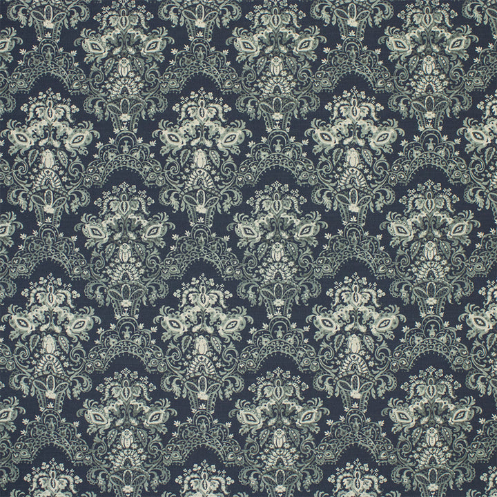 S7075 Night Sky by Greenhouse Designer Fabric - 97% Cotton, 3% Linen Pakistan 45000 9" H, 11.15" V 58" - Swanky Fabrics -