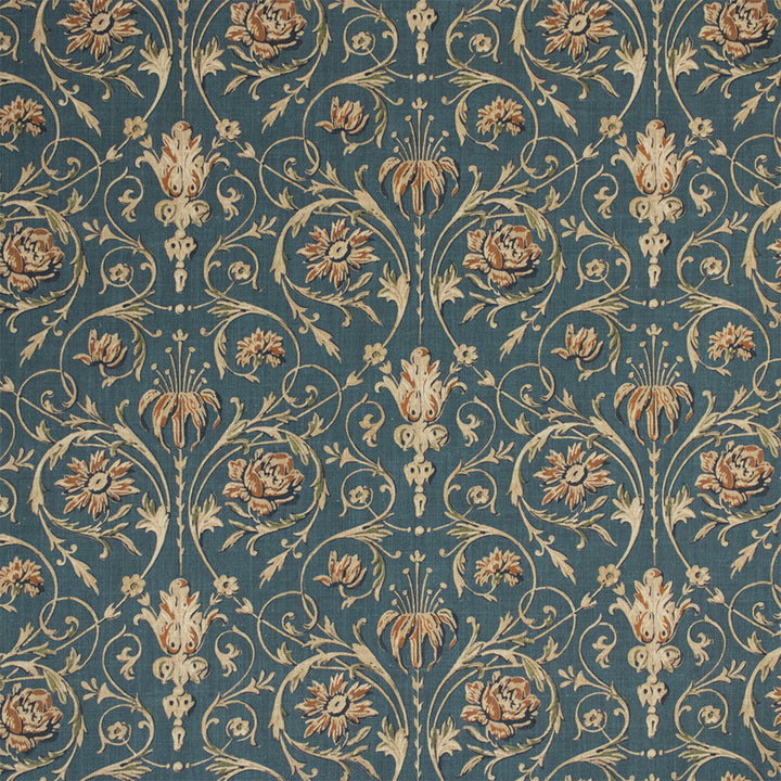 S7173 Pavone by Greenhouse Designer Fabric - 97% Cotton, 3% Linen Pakistan 20000 13.3" H, 13.5" V 58" - Swanky Fabrics -