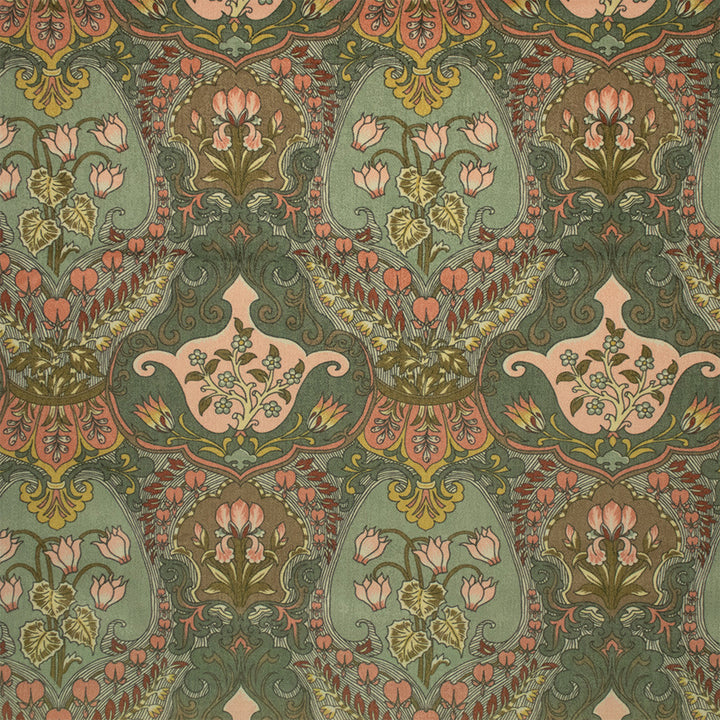 S7201 Lichen Like by Greenhouse Designer Fabric - 100% Polyester China 50000 15" H, 13.5" V 56" - Swanky Fabrics -