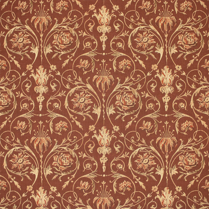 S7214 Vintage by Greenhouse Designer Fabric - 97% Cotton, 3% Linen Pakistan 20000 13.3" H, 13.5" V 58" - Swanky Fabrics -