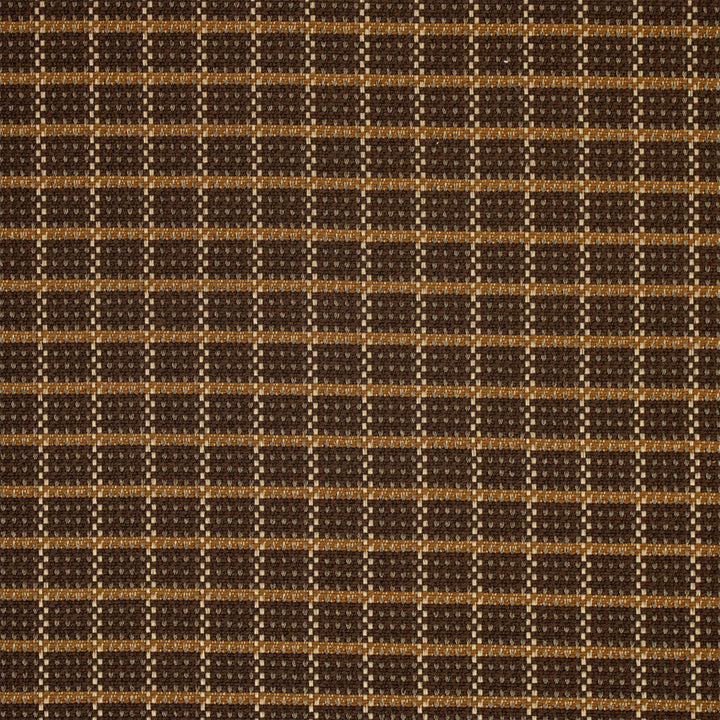 S7219 Chestnut by Greenhouse Designer Fabric - 66.29% Cotton, 19.35% Polyester (Uv), 14.36% Polyester USA 105000 1.188" H, 1.125" V 55" - Swanky Fabrics -
