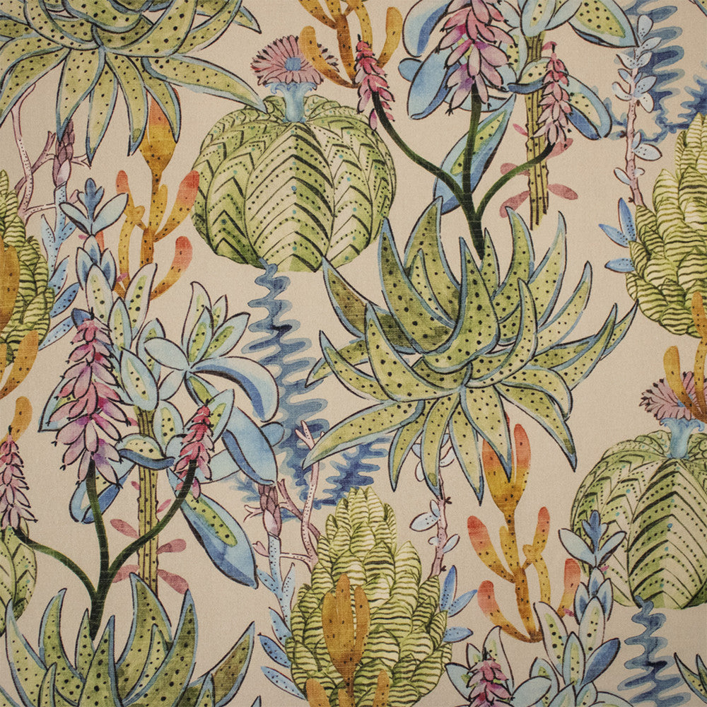S7298 Spring by Greenhouse Designer Fabric - 100% Cotton India 35000 26.5" H, 26.5" V 54" - Swanky Fabrics -