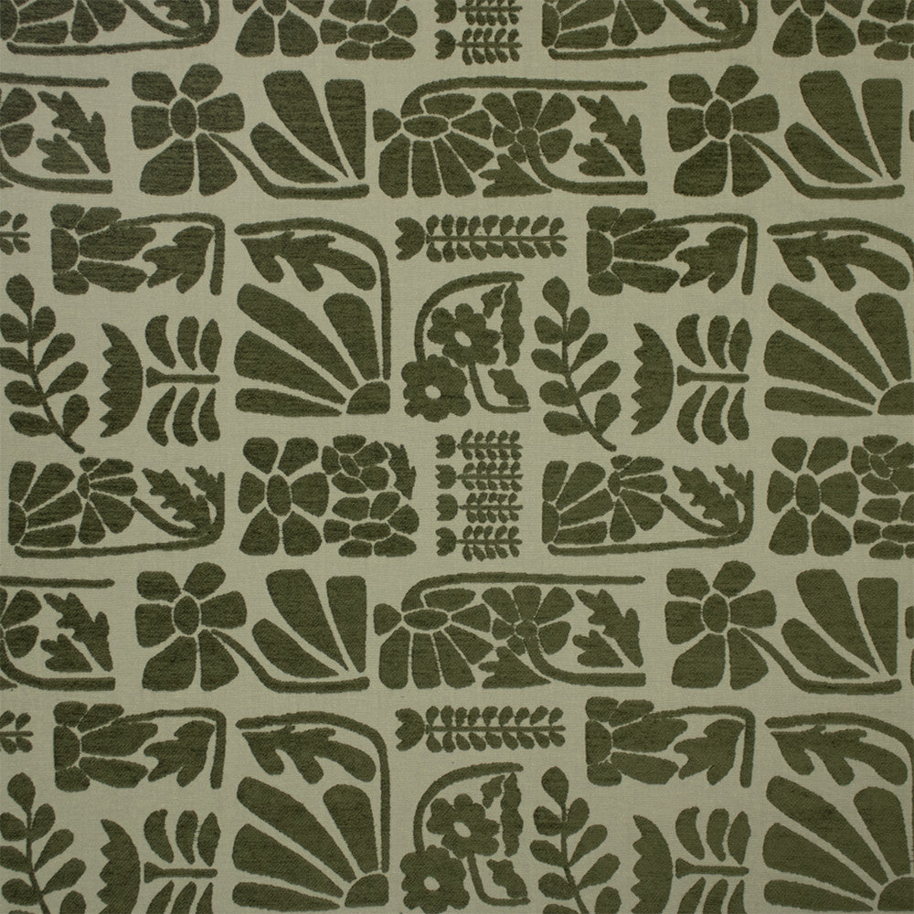 S7306 Emerald by Greenhouse Designer Fabric - 63.57% Rayon, 18.34% Polyester, 13.57% Pre-Crcotn, 4.52% Pcr Polyester USA 33000 14.5" H, 13.875" V 56" - Swanky Fabrics -