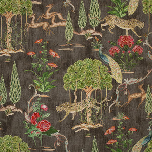 Greenhouse Fabric S7312 Walnut