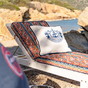 Mind the Gap Pillow Mind The Gap SAMOTHRAKI Sunbed Cushion (AC00027)