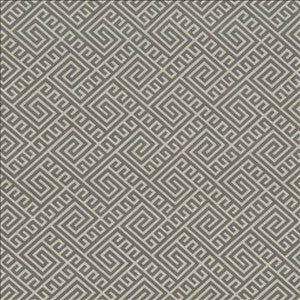 Kasmir Fabric Sancai Fret Grey