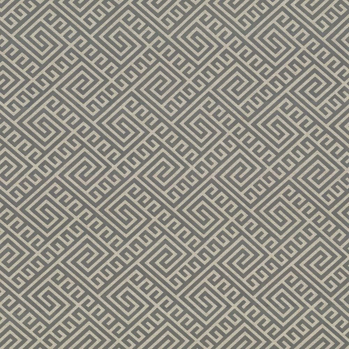 Sancai Fret Grey by Kasmir Designer Fabric See sample 66% Cotton
14% Acrylic
11% Nylon
9% Rayon
 USA 15,000 Wyzenbeek Double Rubs </p><p>Repeat: Horizontal: 7 4/8 inches and Vertical: 8 6/8 inches 54 - Swanky Fabrics -