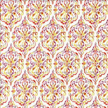 Santika Punch by Kasmir Designer Fabric 5106 90% Cotton 10% Linen CHINA 51,000 Wyzenbeek Double Rubs H: 13 6/8 inches, V: 27 inches 54 - 55 - Swanky Fabrics - Kasmir