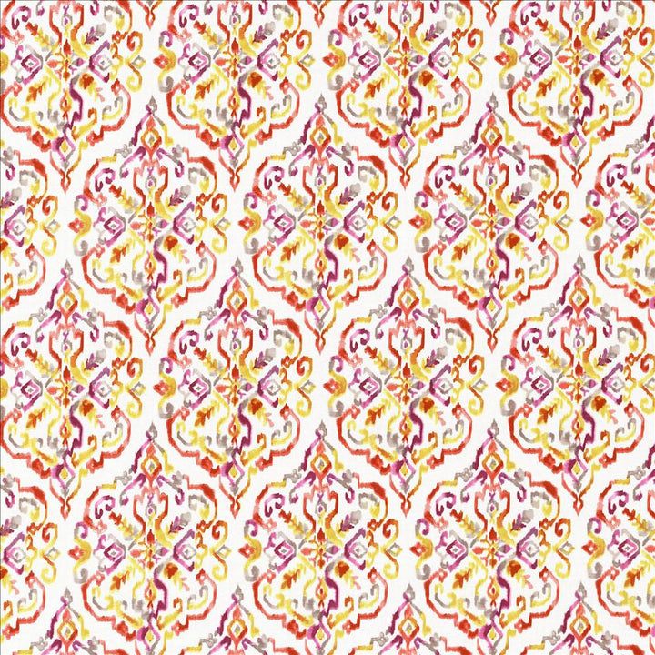 Santika Punch by Kasmir Designer Fabric 5106 90% Cotton 10% Linen CHINA 51,000 Wyzenbeek Double Rubs Horizontal: 13 6/8 inches and Vertical: 27 inches 54 - 55 - Swanky Fabrics -