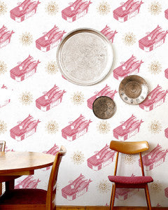 Mind the Gap Wallpaper Mind The Gap   SARDINES Red Premium   (WP20011)