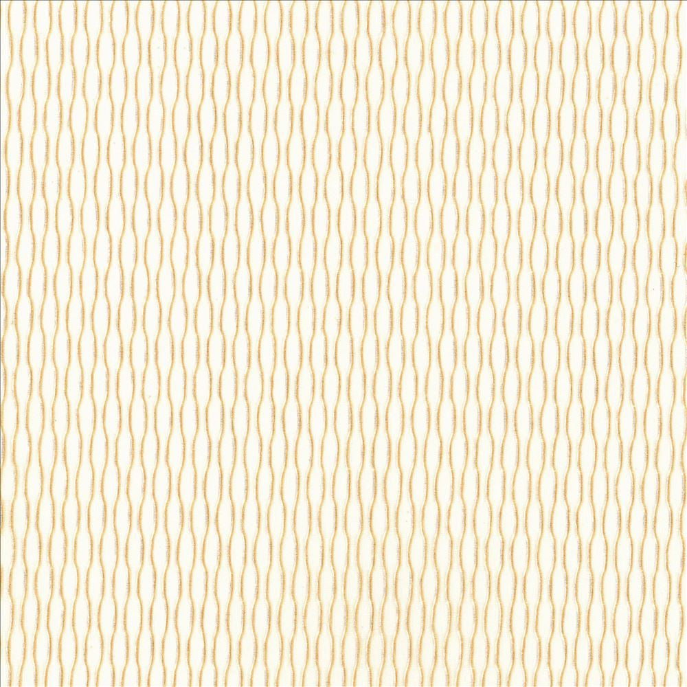Scandicci Ivory by Kasmir Designer Fabric 1444 100% Polyester TURKEY Horizontal: 4/8 inches and Vertical: 6/8 inches 117 - 118 - Swanky Fabrics -