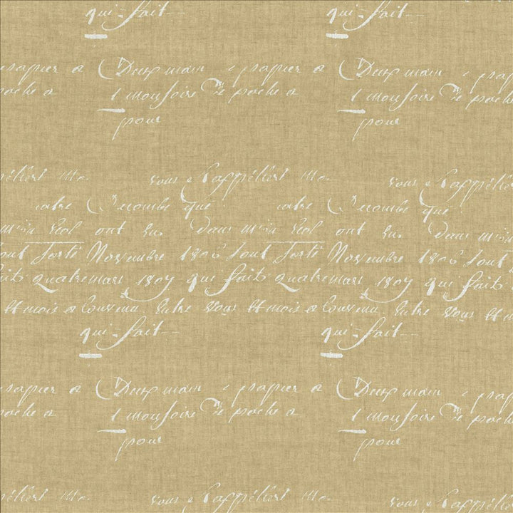 Script Natural by Kasmir Designer Fabric 5157 100% Linen
 FRANCE Not Tested </p><p>Repeat: Horizontal: 17 7/8 inches and Vertical: 25 2/8 inches 63 - Swanky Fabrics -