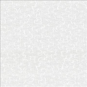 Kasmir Fabric Scroll Down Snow