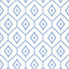 Thibaut Wallpaper BARI IKAT - Blue