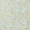Thibaut Wallpaper CORDOBA DAMASK - Metallic on Slate