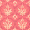 Thibaut Wallpaper JULIE DAMASK - Raspberry