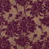 Thibaut Wallpaper MUMS - Plum on Metallic Gold