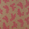 Thibaut Wallpaper SPRING - Pink on Metallic Gold