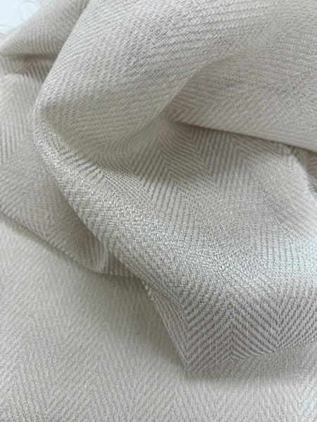 Sequoia Sea Salt by Heritage Fabric - 52% Recycled Polyester; 48% Polyester - Turkey - V: 2"  H: 0" - 118" - Fabric Carolina -