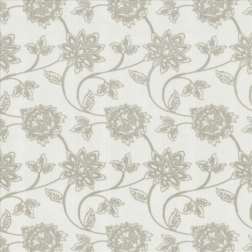 Serena Sterling by Kasmir Designer Fabric See sample 70% Polyester
30% Cotton
 INDIA Not Tested </p><p>Repeat: Horizontal: 12 7/8 inches and Vertical: 18 5/8 inches 54 - Swanky Fabrics -