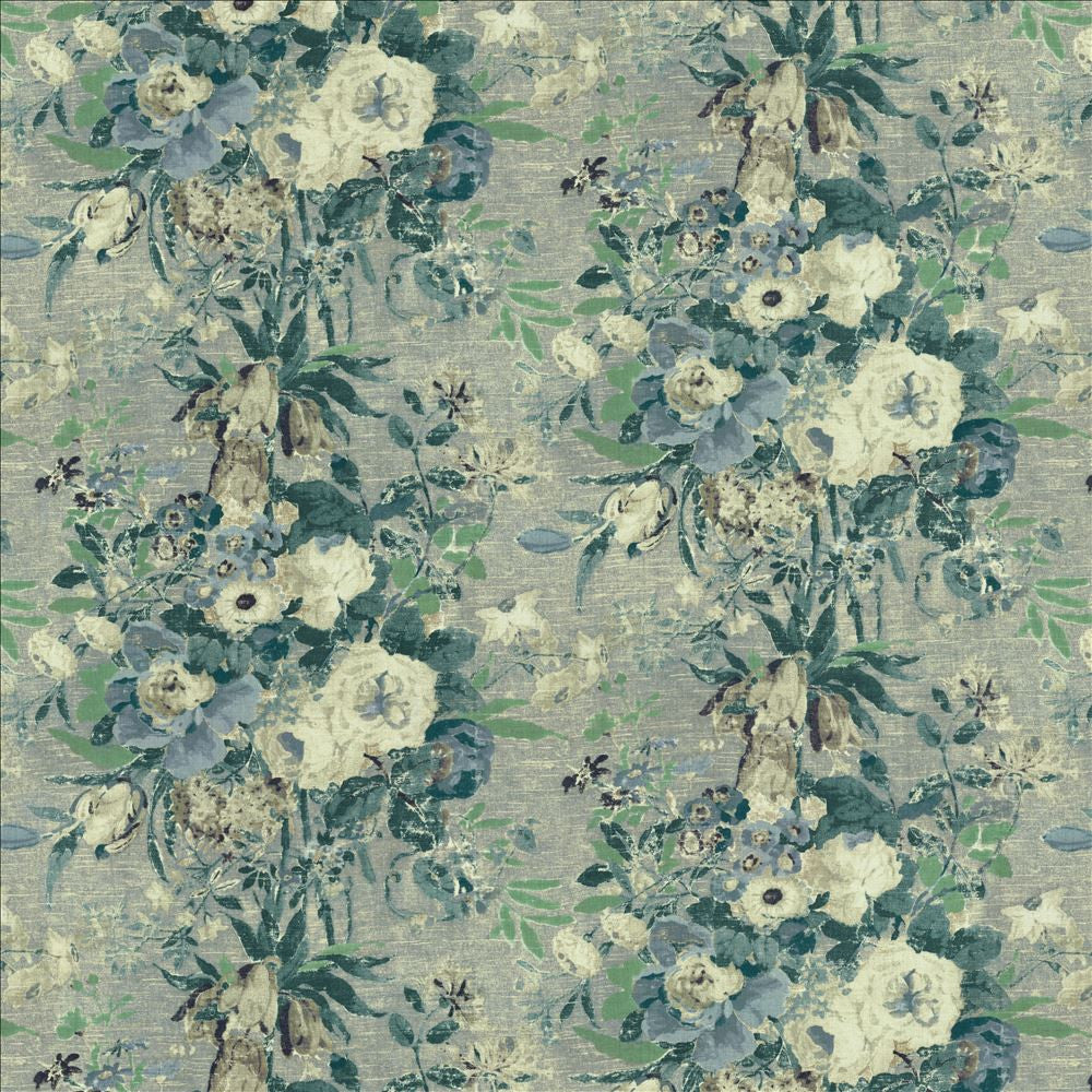 Serene Scene Stonewash by Kasmir Designer Fabric 1453 100% Linen
 CHINA </p><p>Repeat: Horizontal: 54 inches and Vertical: 32 inches 54 - Swanky Fabrics -