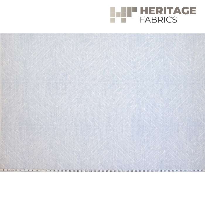 Serina Cloud by Heritage Fabric - 83% Polyester; 11% Cotton; 6% Linen India 18,000 Horizontal: 13.5" and Vertical: 22.25" 54" - Fabric Carolina -